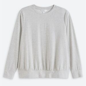 Market & Spruce Light Gray Crewneck Sweater